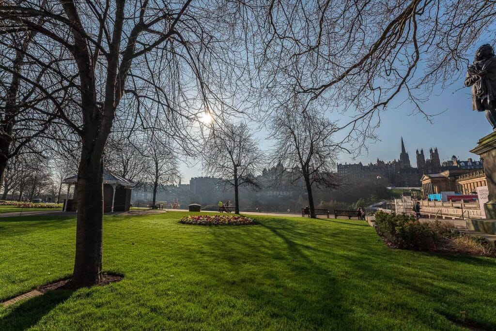 Edinburgh Trees - 3 Days in Edinburgh - Our Useful 3 Day Edinburgh Itinerary