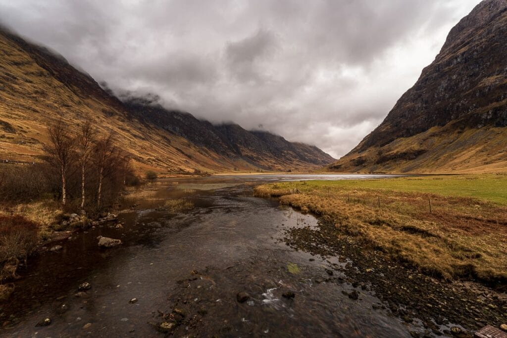 Loch Achtriochtan, Glencoe on a Scotland Road Trip Itinerary