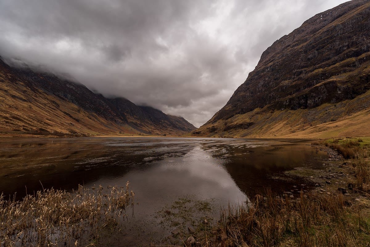 Loch Achtriochtan during a Scotland Road Trip Itinerary