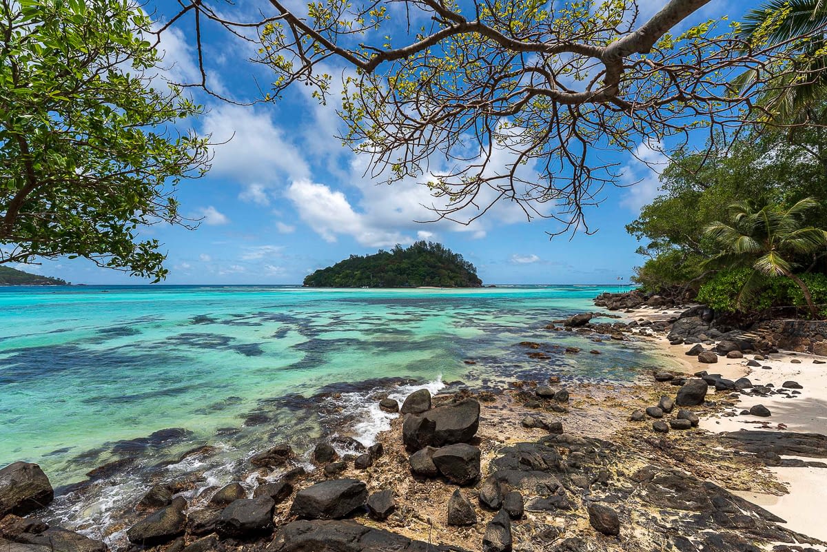 Views of Moyenne Island From Round Island, Seychelles on an Island Hopping Seychelles Itinerary