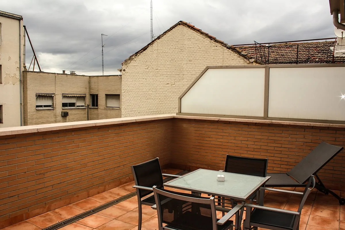 Juniour Suite Balcony at Suites Viena Plaza de España - Best Luxury and Boutique Hotels in Central Madrid Spain