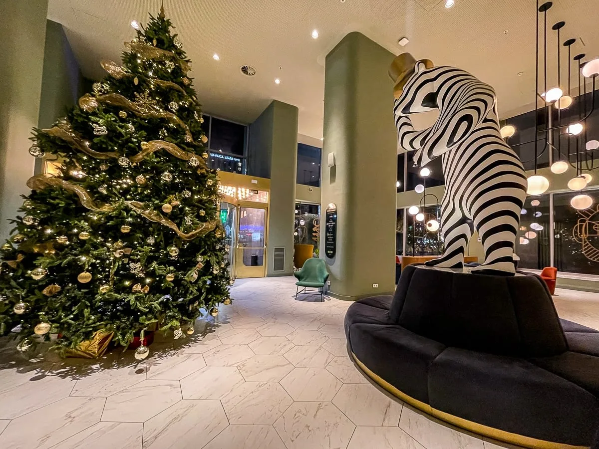 Lobby of Barceló Torre de Madrid - Best Luxury and Boutique Hotels in Central Madrid
