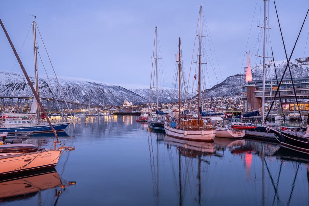Tromso Harbor, Norway - Tromso Itinerary in Winter
